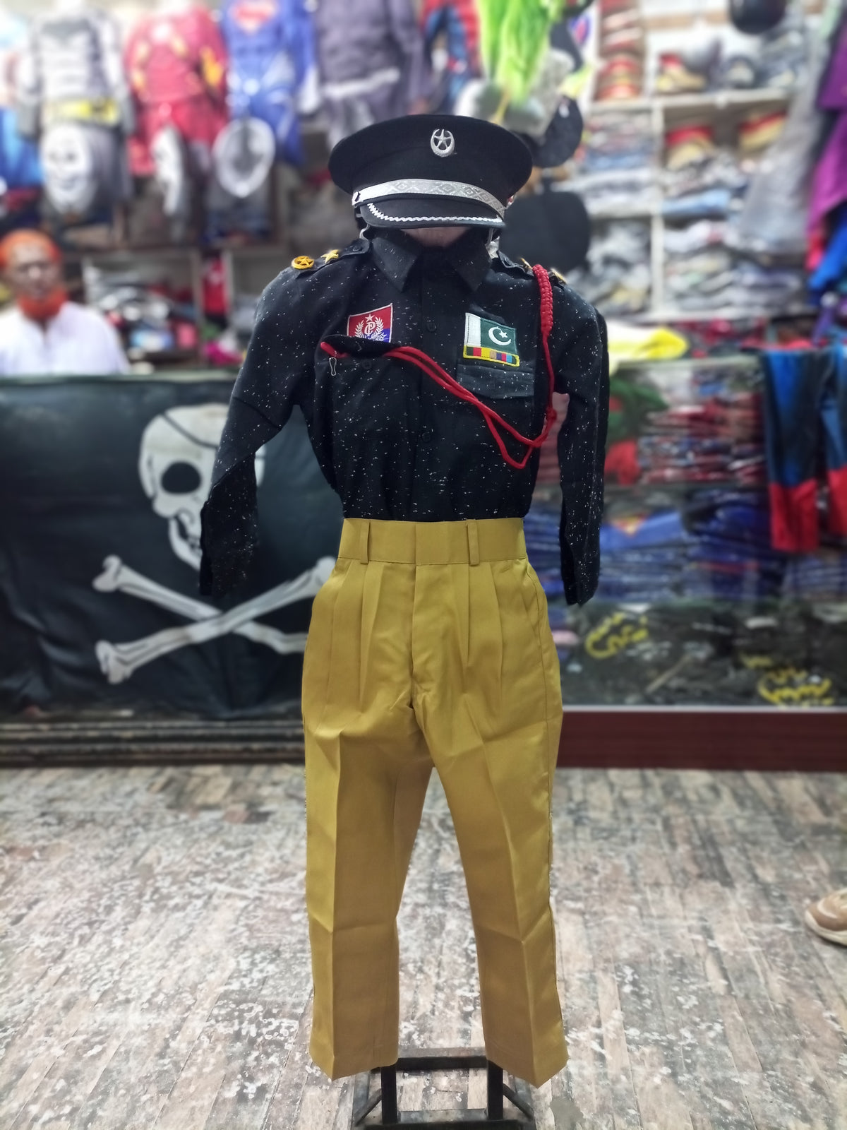 Police man uniform