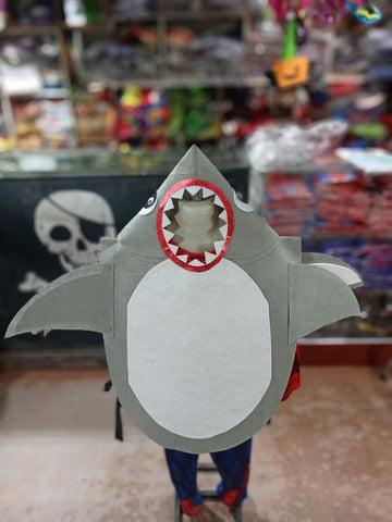 Half-Shark costume