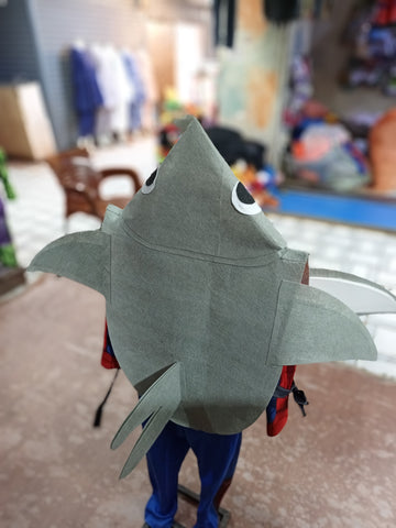 Half-Shark costume